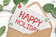 Candy cane | Christmas Display font, a Handwritten Font by LivelyAutumn11.11 (Thumbnail 5 of 5)