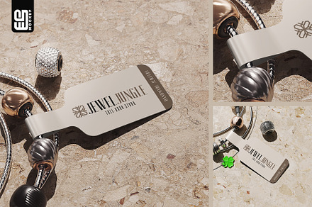 Jewelry Tag Mockup