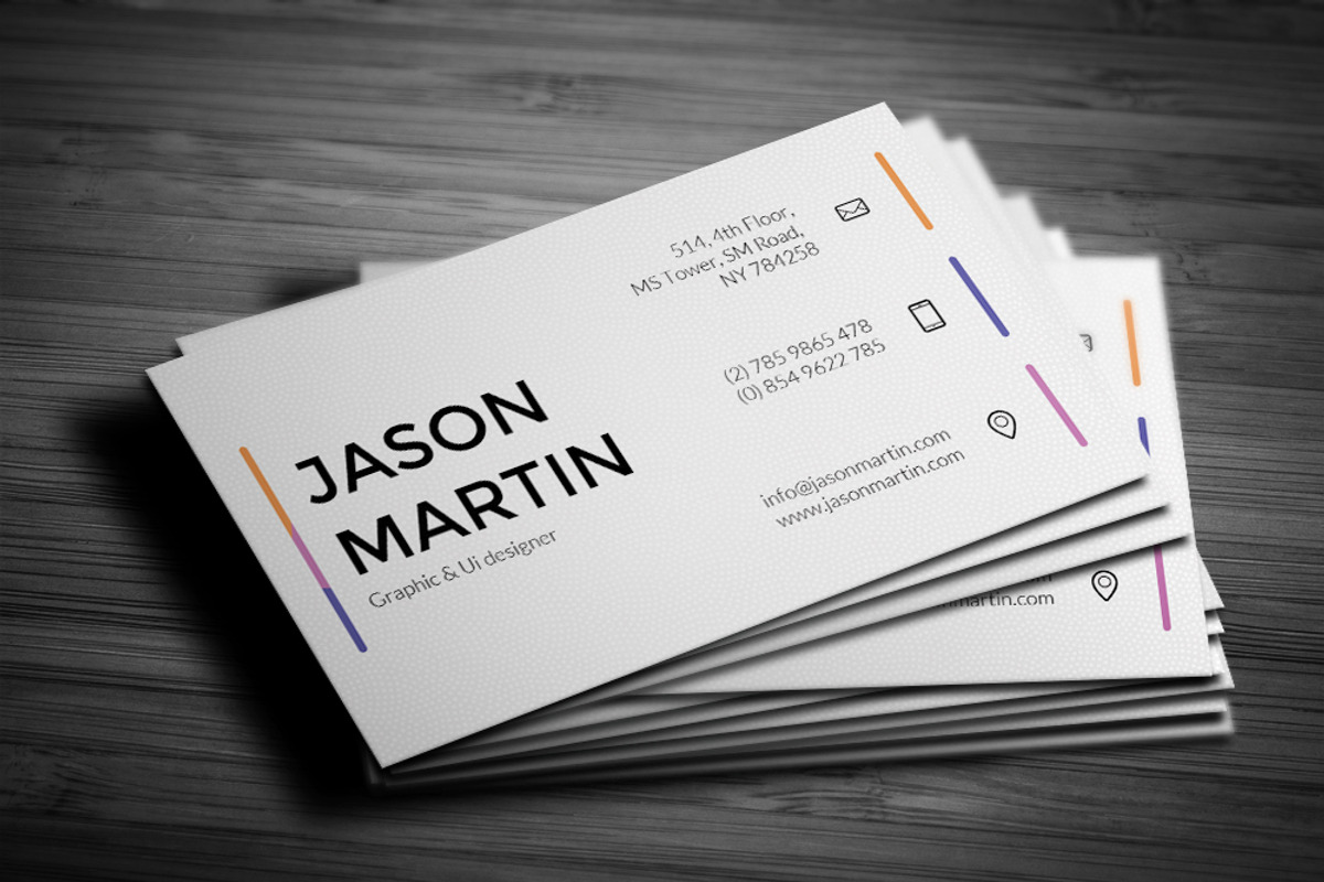 Creative Individual Business Card, a Business Card Template by bouncy (Photo 3 of 4)