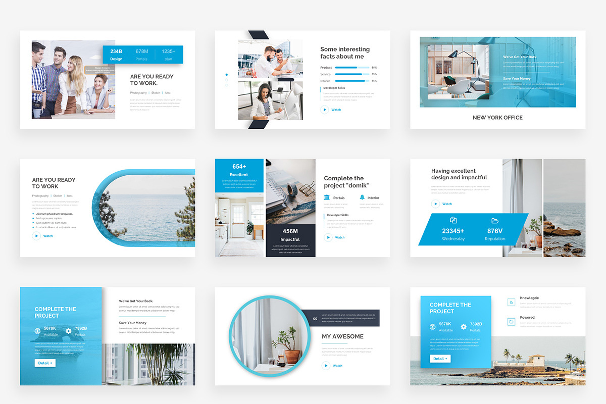 Active Powerpoint Bundle FULL IMAGES, a Presentation Template by One Percent Studio (Photo 7 of 30)