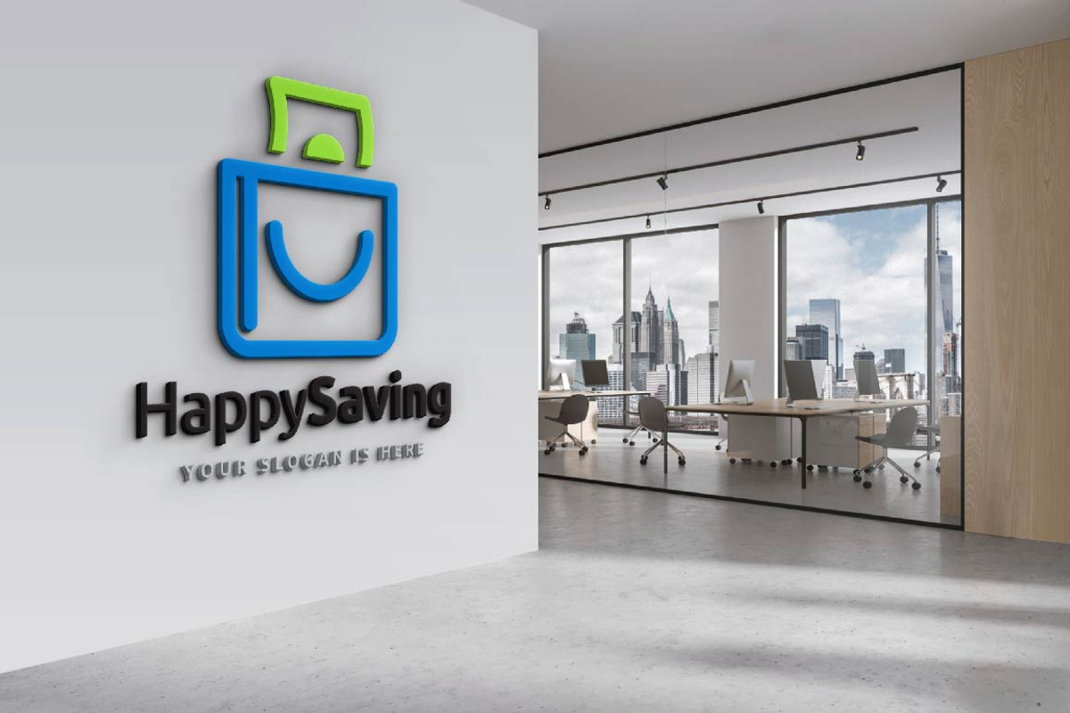 Happy Saving Paper Money Wallet Logo, a Branding & Logo Template by jongcreative (Photo 4 of 4)