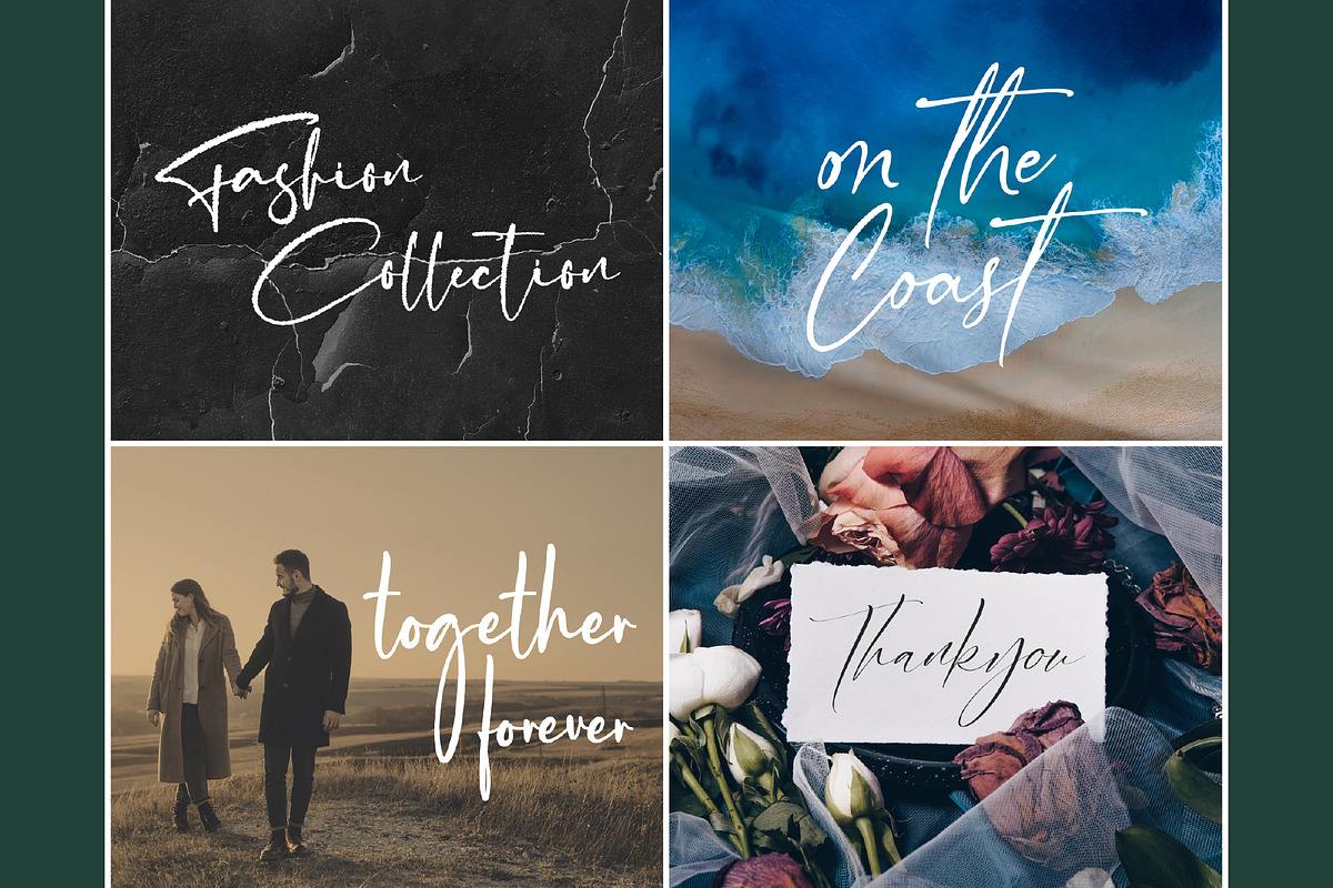 Modern Signature Font Bundle Vol 1, a Handwritten Font by Keke Studio (Photo 2 of 3)