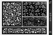 Decorative panels olive branches, a Graphic by CncCutModel (Thumbnail 1 of 4)