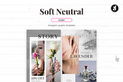 Soft neutral social media graphic, a Social Media Template by Chanut is industries (Thumbnail 7 of 11)