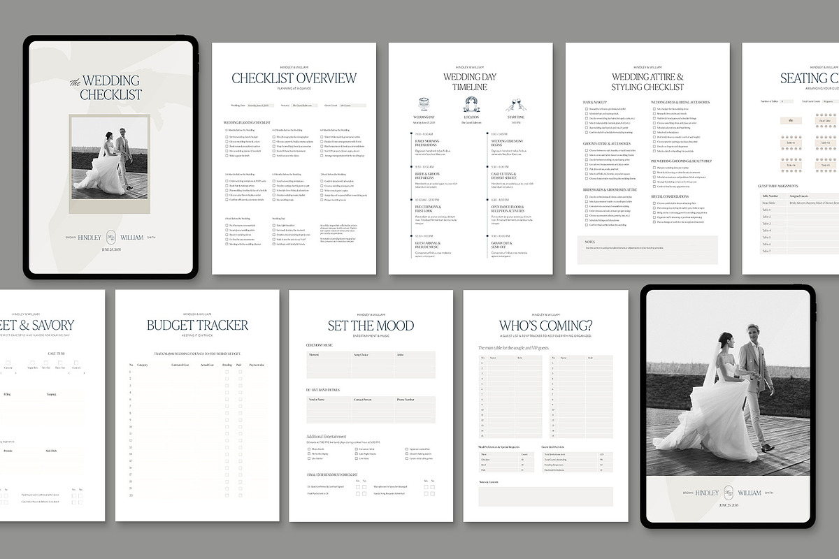 Wedding Checklist Template, a Brochure Template by BrandPacks