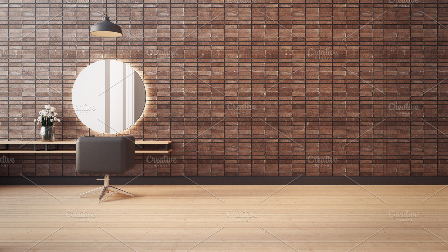 Loft Modern salon interior, a Beauty & Fashion Photo by TONTECTONIX