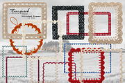 Threadwork Handmade Textile Elements, an Object Graphic by DreamoraArt (Thumbnail 4 of 9)