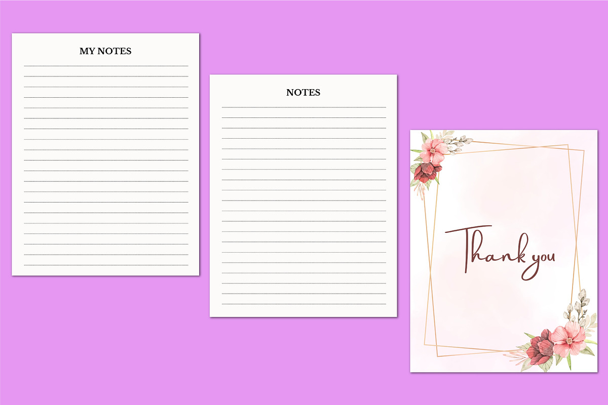 2026 Wedding Organizer For KDP, a Stationery Template by Shumaya (Photo 6 of 6)