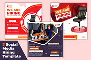 Hiring Social Media Template, a Social Media Template by Triple M Graphics (Thumbnail 1 of 4)