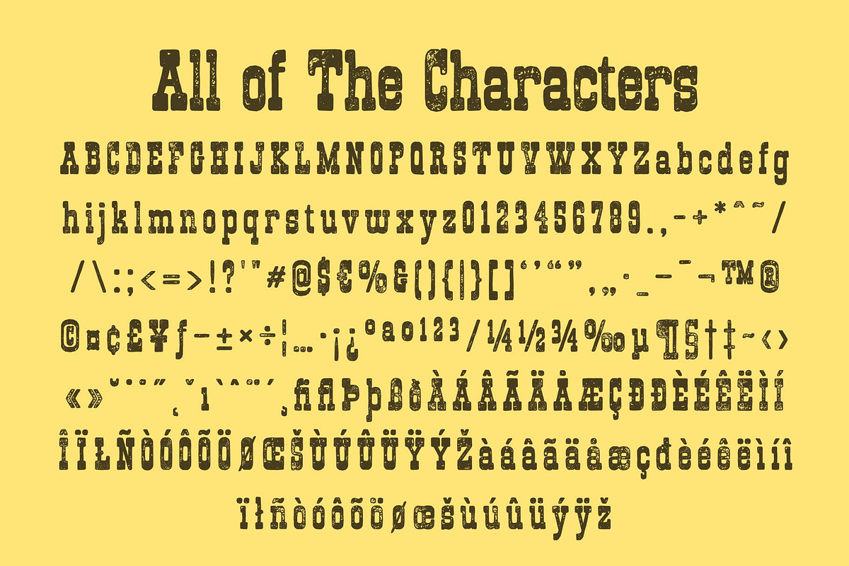 CS Ralphie Stamp, a Slab Serif Font by Craft Supply Co. (Photo 8 of 8)