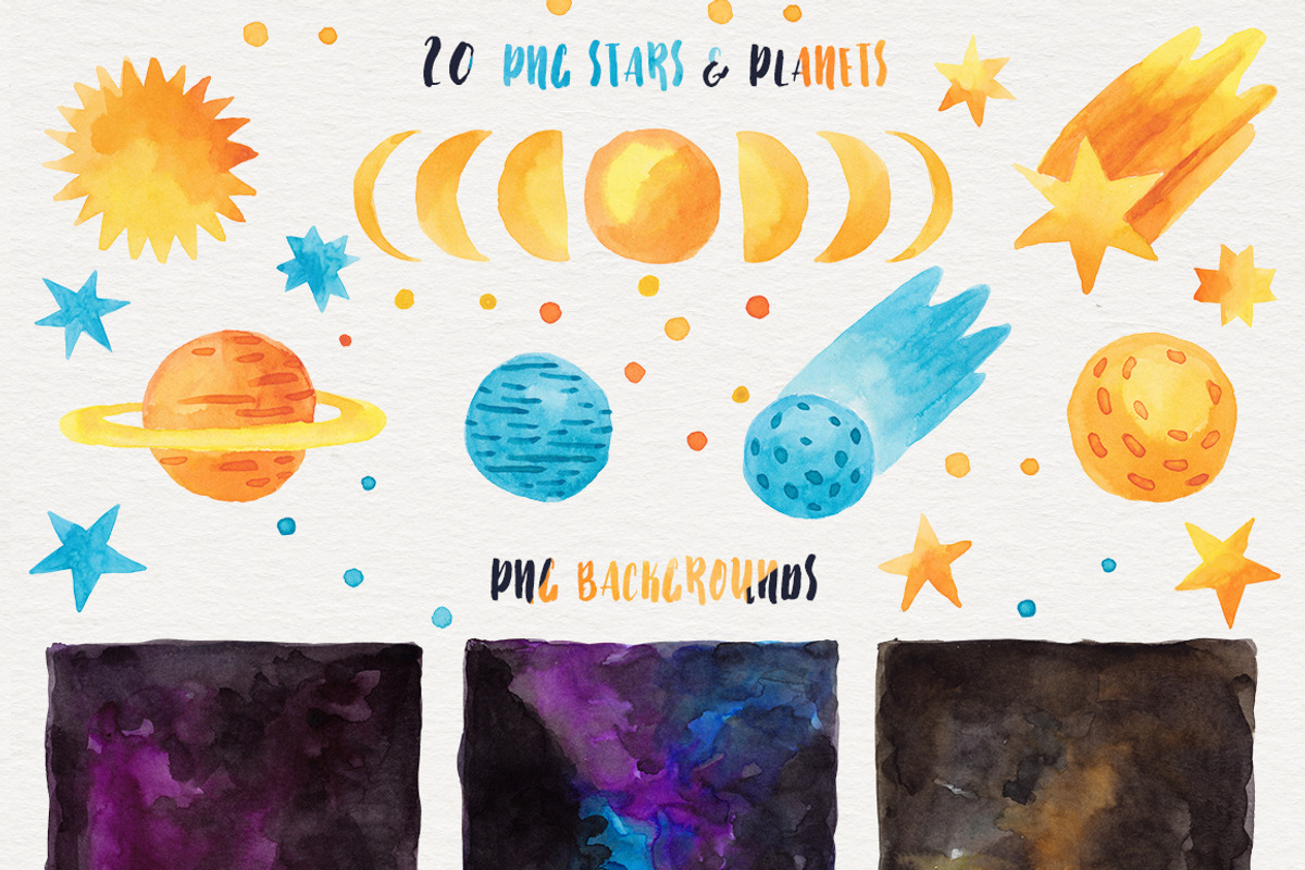 Starry Night, Pattern Pack, a Pattern Graphic by Stella's Graphic Supply (Photo 3 of 6)