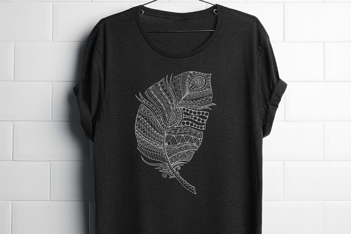 Hand drawn boho feathers, an Illustration by Julia_Snegireva (Photo 4 of 4)