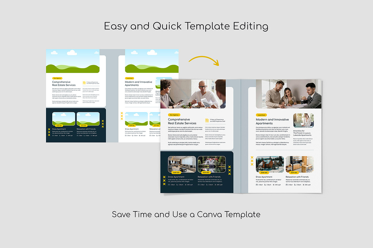 Realtor Estate Agent Brochure Bifold, a Brochure Template by artbart (Photo 8 of 8)