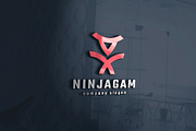 Ninja Gamer Logo, a Branding & Logo Template by Design_Planet (Thumbnail 2 of 2)