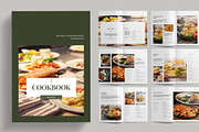 Cookbook Template, a Brochure Template by Pixelpick (Thumbnail 1 of 9)