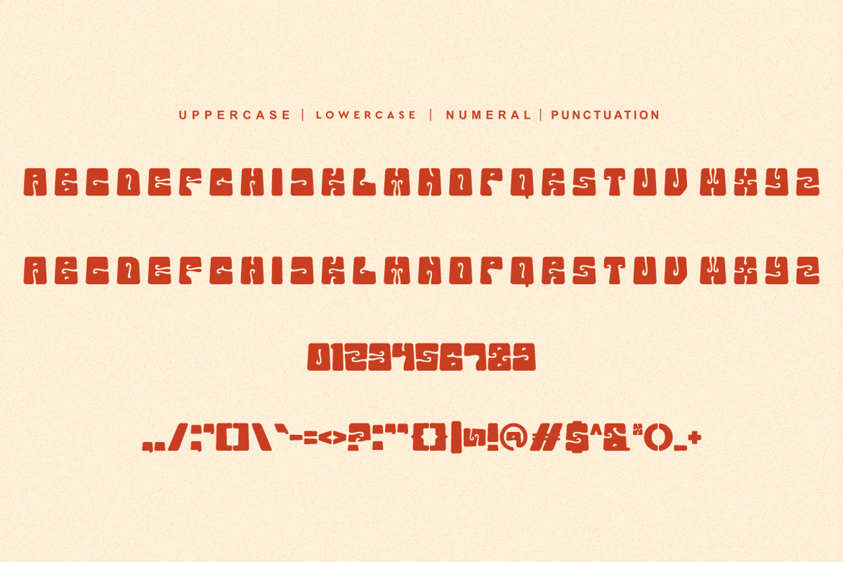 Groosure - Groovy & Nature Font, a Sans Serif Font by QR Design Studio (Photo 5 of 6)