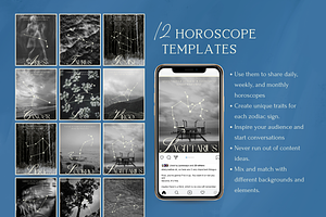 Astrology Instagram Canva Template