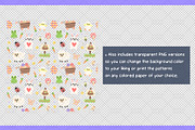 Pastel Easter Garden Graphic Set, a Pattern Graphic by Drafts n Doodles (Thumbnail 11 of 11)