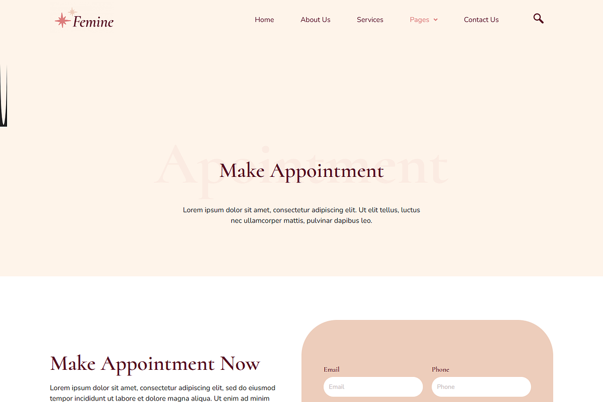 Feminine Life Coach Elementor Kit, a Landing Page Template by MasterDesigns (Photo 4 of 8)