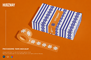 Wrapping Brand Design Mockup, a Packaging Mockup by Hubzway (Thumbnail 1 of 2)