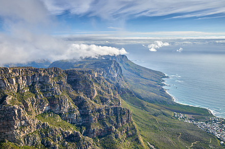 Table Mountain and surroundings, a Photo by Peopleimages.com