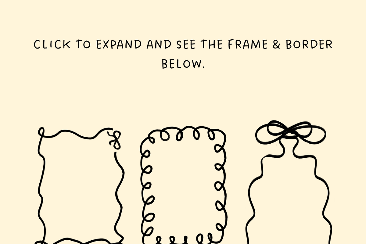 27+ Aesthetic Frame & Border, a Decorative Illustration by The Journey Atelier (Photo 3 of 3)