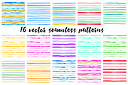 Watercolor Stripes and Patterns, a Pattern Graphic by Artspace (Thumbnail 3 of 5)