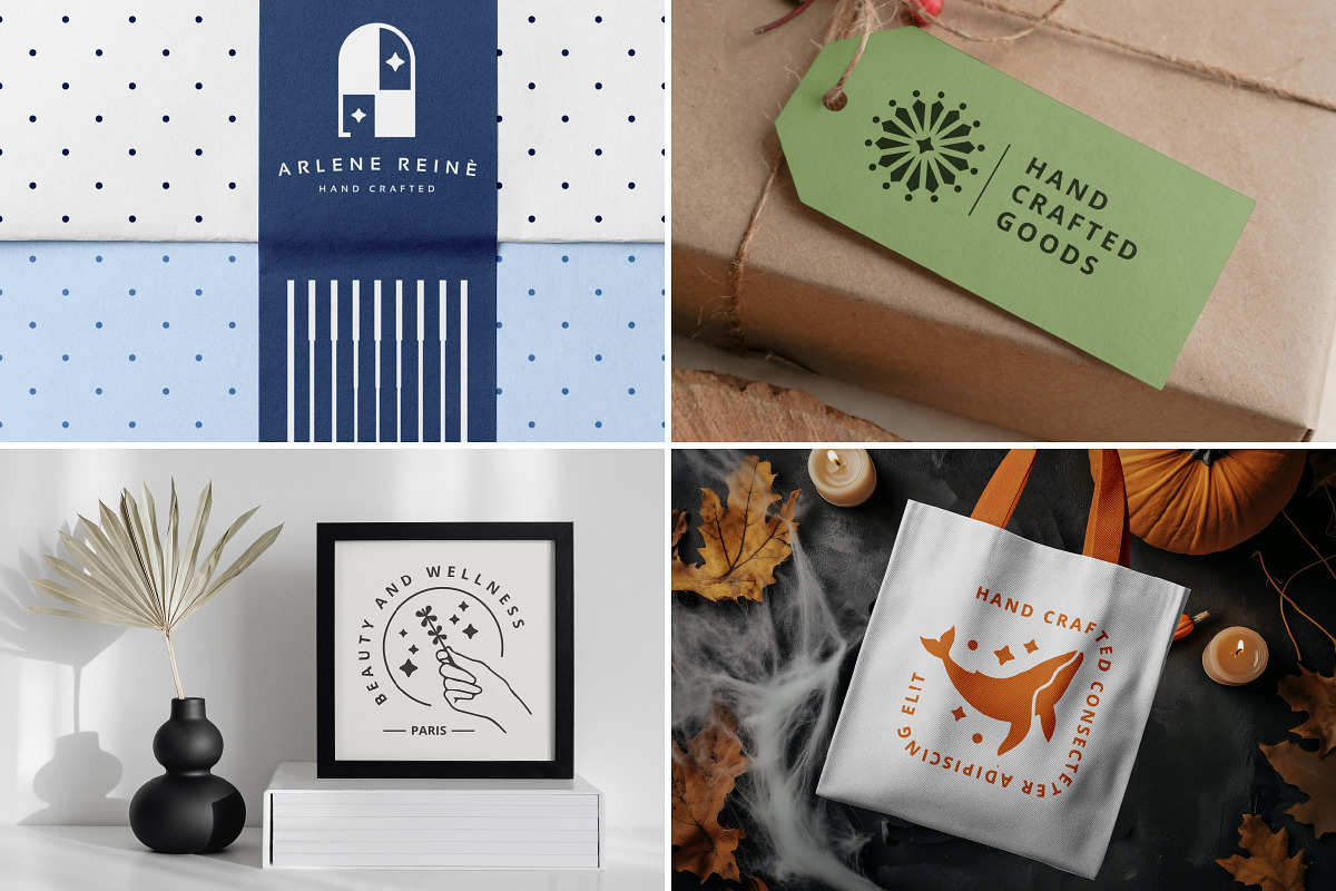 20 Minimalist Branding Logo Kit, a Branding & Logo Template by Design_Planet (Photo 13 of 14)