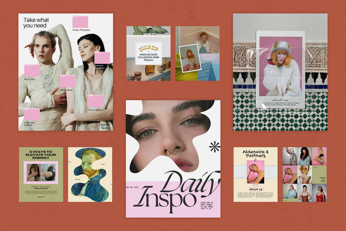 Canva Dopamine Trendy Instagram Post, a Social Media Template by Uyava Space (Photo 1 of 9)