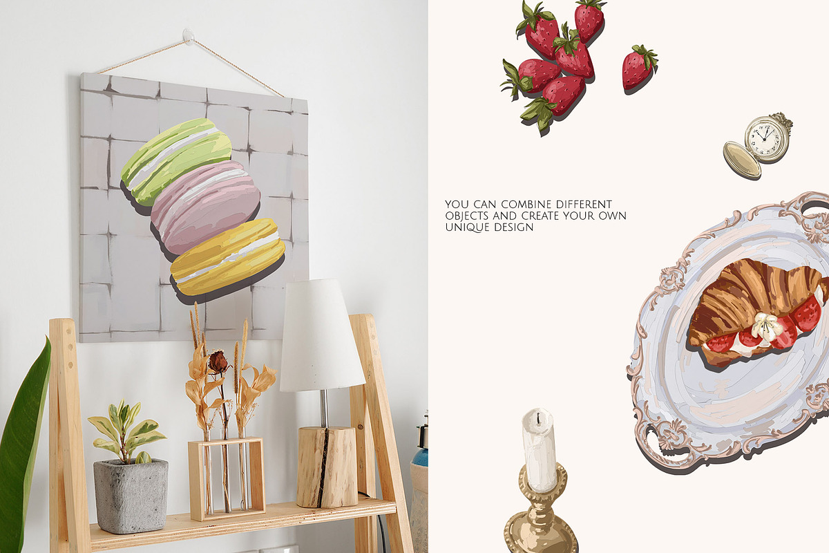 VINTAGE POSTERS creator kit, a Decorative Illustration by Yuliia Lashevska (Photo 9 of 12)