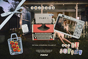 Say It Softly: Scrapbook Collage Kit, an Object Graphic by Purple (Thumbnail 2 of 15)