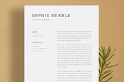 Clean Resume/CV, a Resume Template by UX-group (Thumbnail 3 of 8)