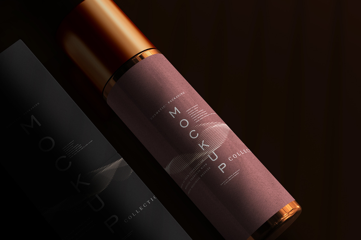 390+ Cosmetic Branding Mockup Scenes, a Cups & Container Mockup by pmvch (Photo 153 of 367)
