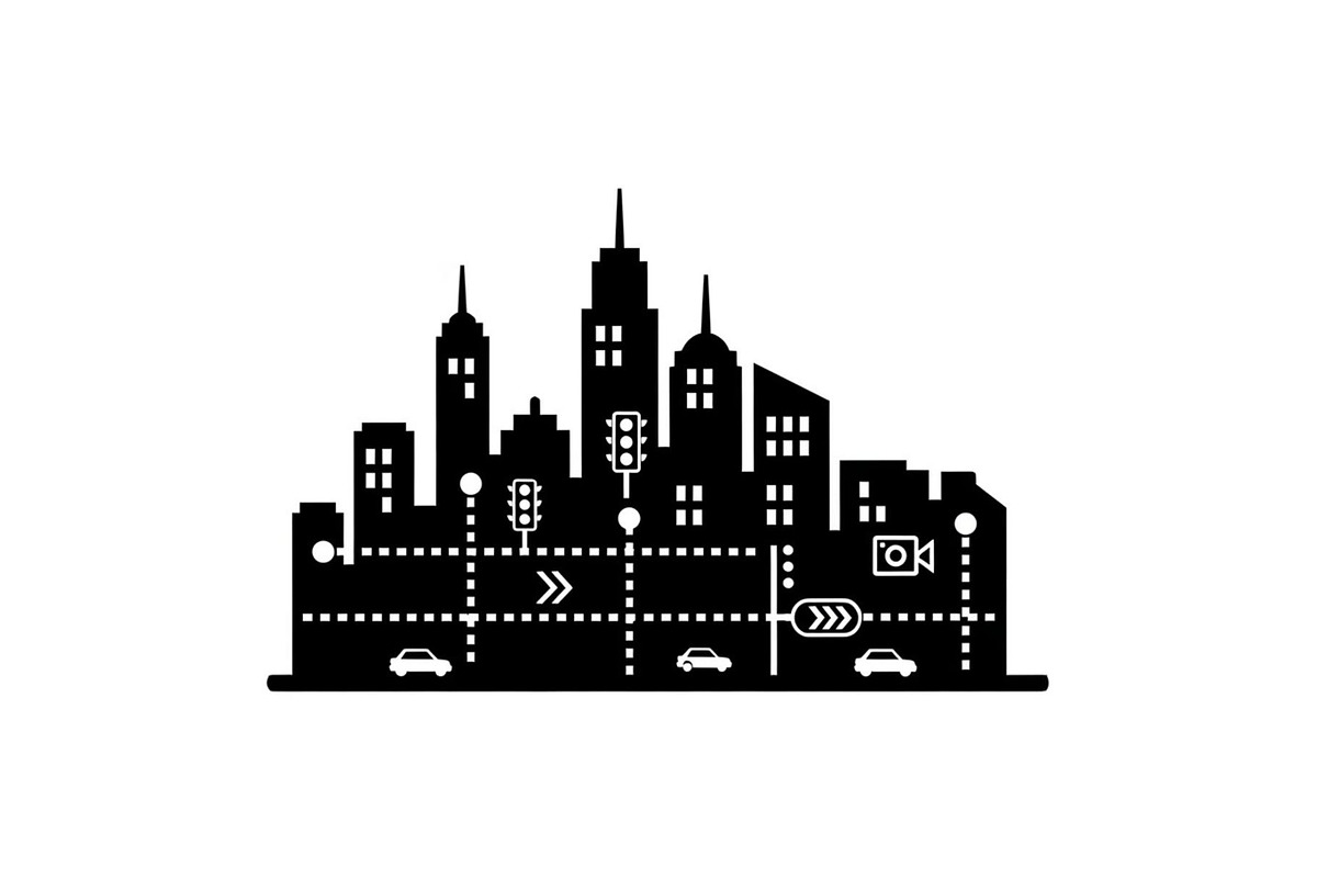 Smart Traffic Control Map Set, a Graphic by musafir_fashion (Photo 10 of 13)