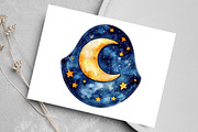 Watercolor Baby Clothes Clipart, an Illustration by Canvas Craft (Thumbnail 5 of 8)