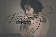Heavenly - fancy fonts, a Script Font by MrLetters (Thumbnail 3 of 13)