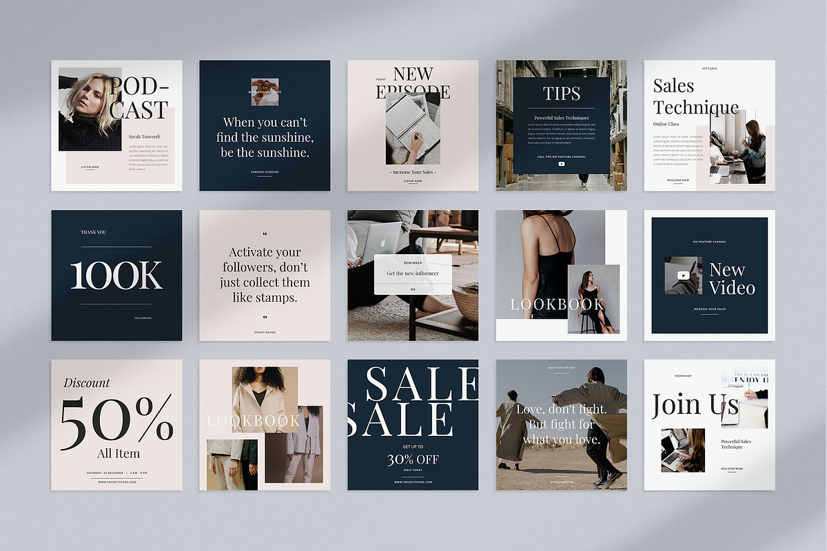 Influencer Media Kit - PS & CANVA, a Social Media Template by Visuel Colonie® (Photo 13 of 14)
