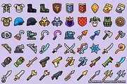 2D Minimal - Hero Equip Icons, a Solid Icon by LAYERLAB (Thumbnail 3 of 7)