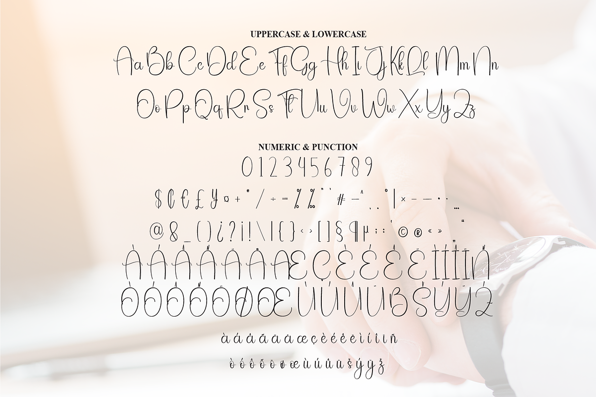 Delay | Script Font, a Handwritten Font by Scratchones (Photo 7 of 9)