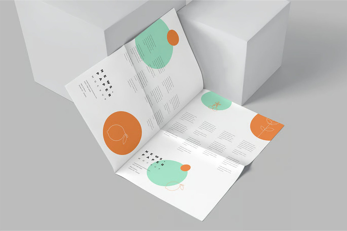 6 Professional Newspaper Ad Mockup, an Advertising Mockup by megostudi0 (Photo 4 of 8)