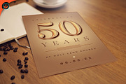 Gold Church Anniversary Flyer, a Flyer Template by SeraphimChris (Thumbnail 4 of 11)