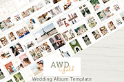 Gold Wedding Album Template, a Brochure Template by ArealPro (Thumbnail 3 of 13)