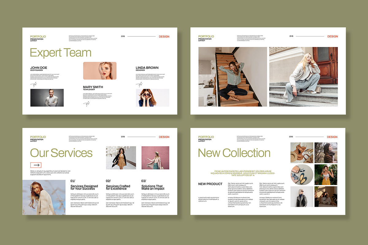 Brand Portfolio Presentation preview 4