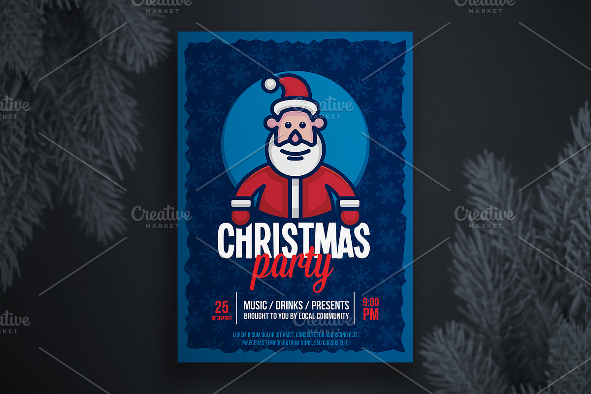 Christmas Flyer Bundle, a Flyer Template by Scredeck (Photo 7 of 11)