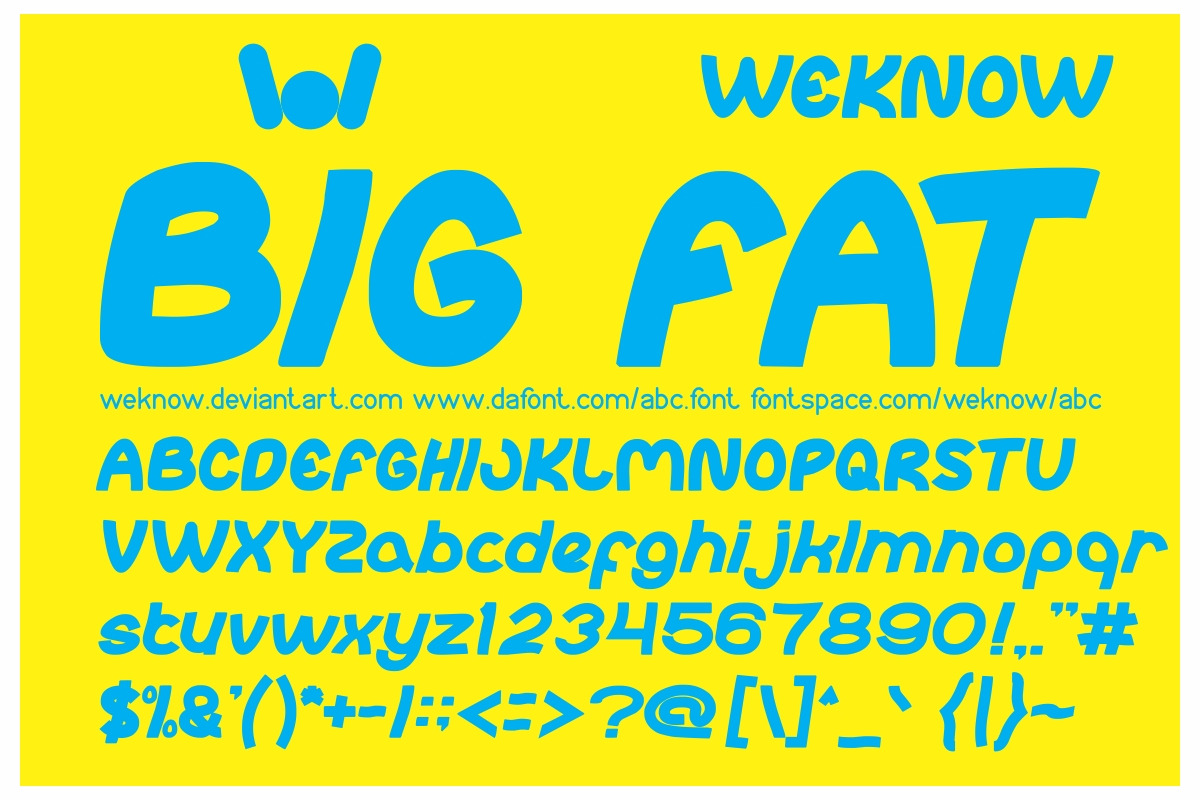 abc font preview 5