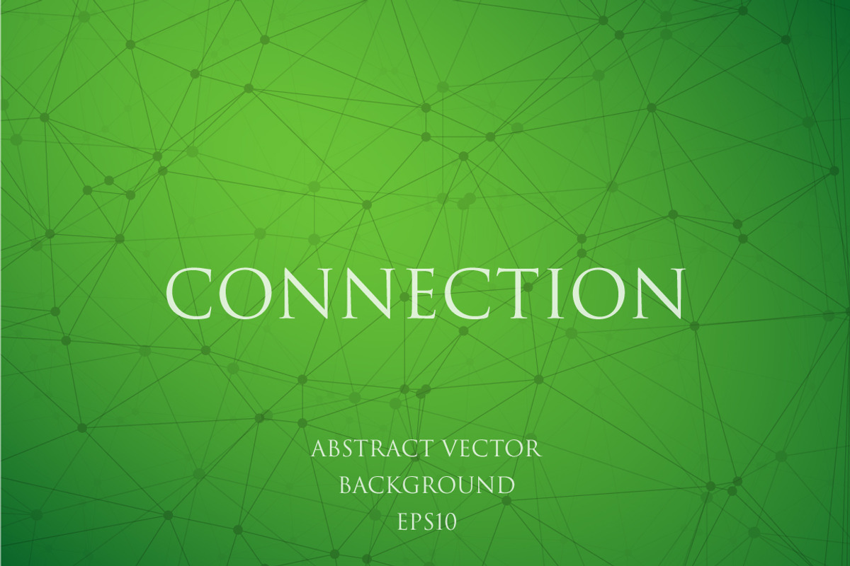 Wireframe Connection Backround, a Technology Illustration by RaZZeRs (Photo 1 of 2)