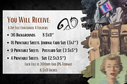 Oddly Spooky: Vintage Surreal Horror, a Background Graphic by NiiiNArt (Thumbnail 2 of 9)