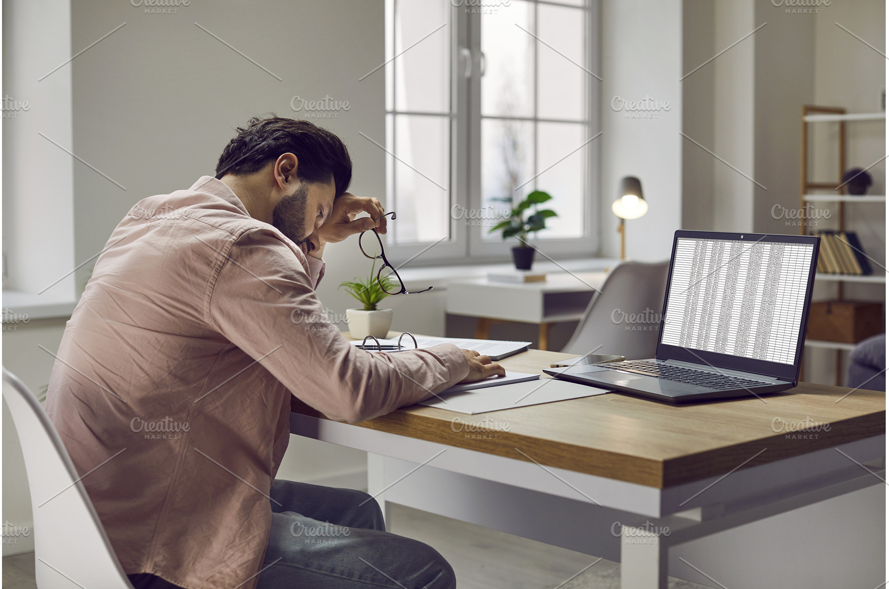 Tired, stressed business man is, a Business Photo by StudioRomantic
