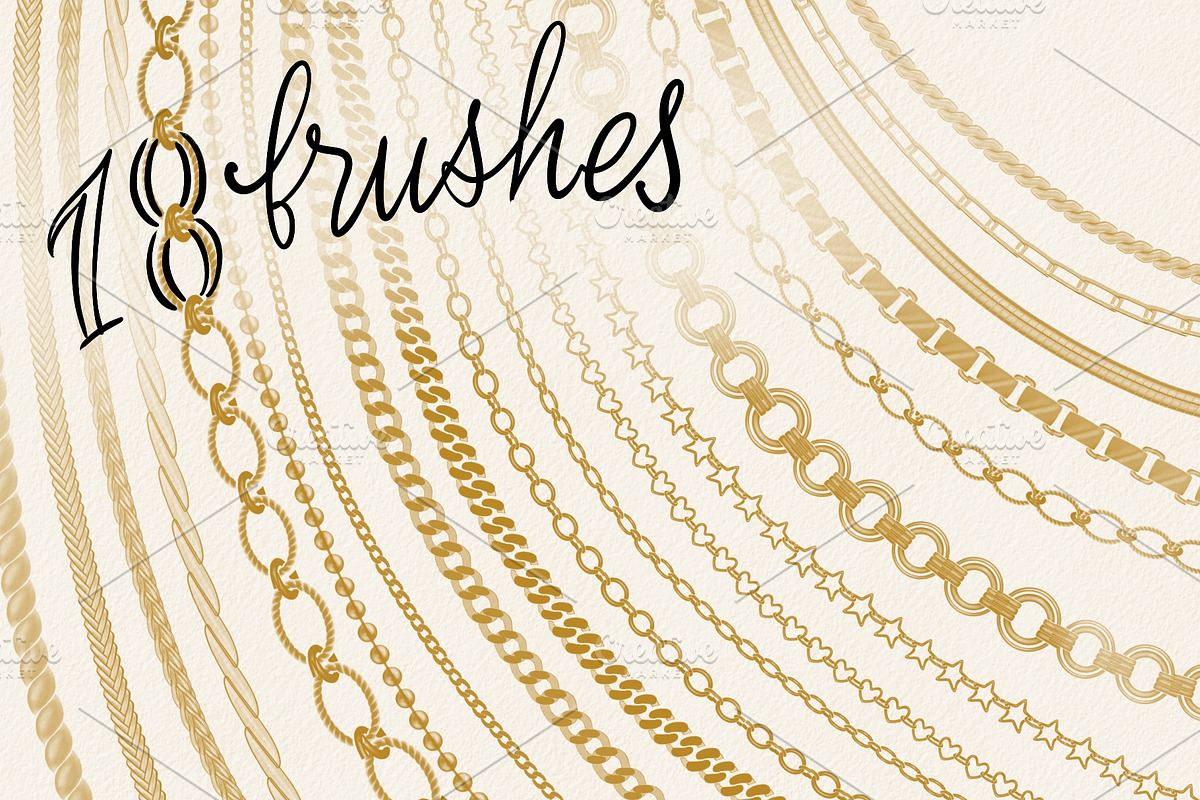 Chains brushset for Procreate, a Brush Add-On by byJuliaKors (Photo 2 of 2)