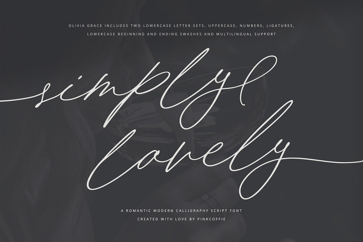 Wedding Calligraphy Font Duo Bundle, a Script Font by Pink Coffie (Photo 4 of 51)